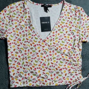 Forever 21 Cropped Knit Top